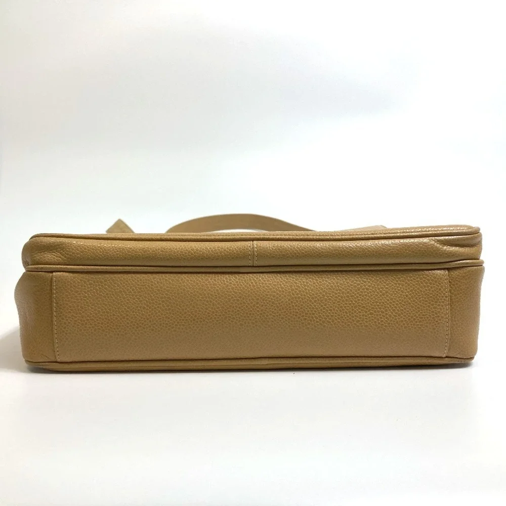 CHANEL Cream Shoulder Bag